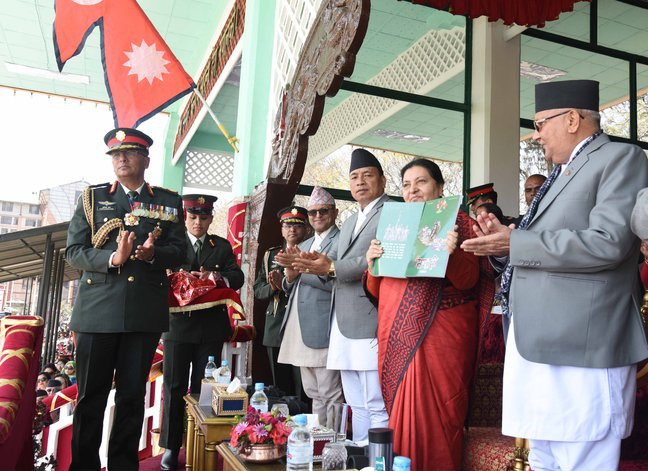 Nepal Celebrate Army Day