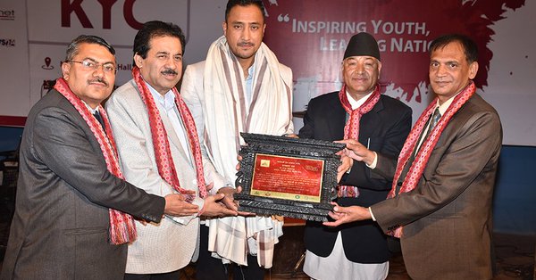 Paras Khadka Named Nepal’s 'Youth Icon for 2019'