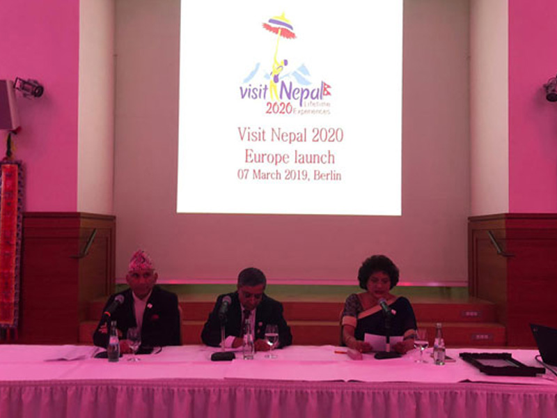 Visit Nepal Year 2020 Launched at ITB Berlin, Leaders Laud Nepal Tourism