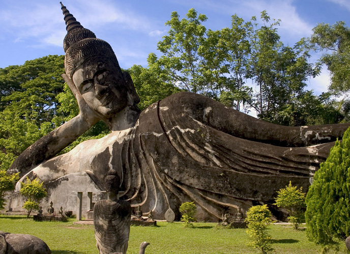 Xieng Khuan Reclining Buddha