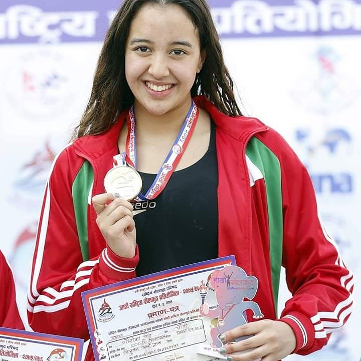 Olympian Gaurika Singh in National Games