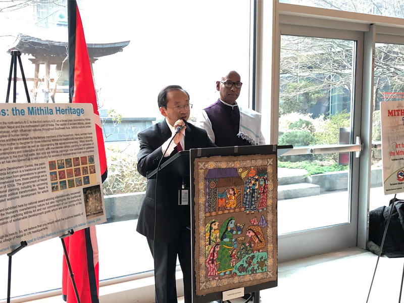 NY Art Exhibition Highlights Nepal’s Mithila Art for SDGs