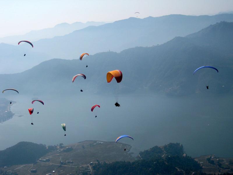 Paragliding Makes Way to 8th Nepal National Games