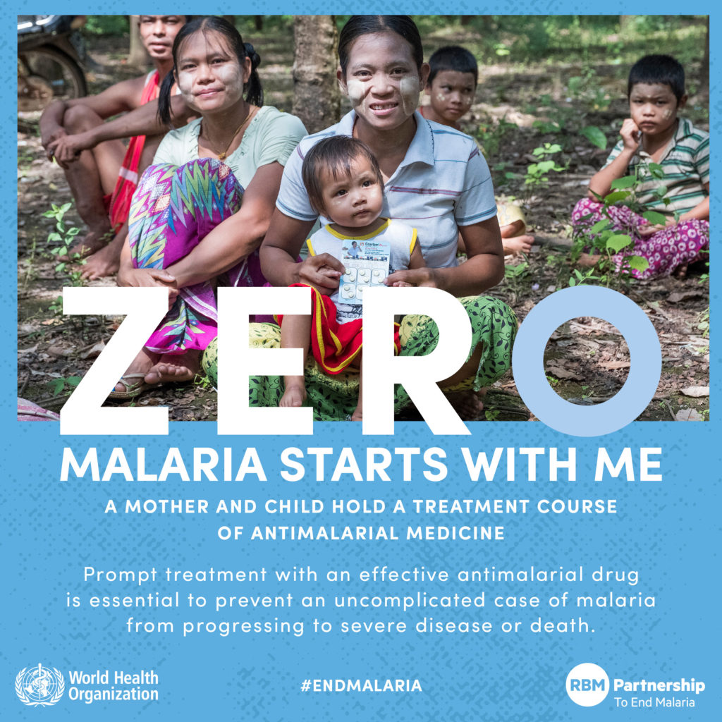 World Malaria Day – ‘zero malaria starts with me'