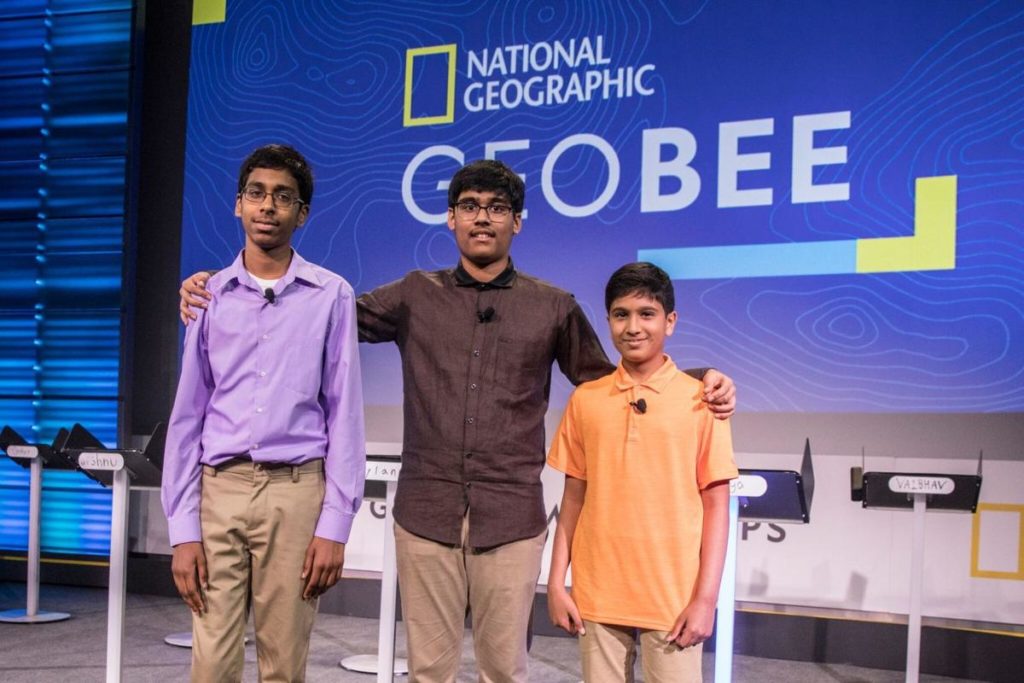 GeoChallenge National Level Competition Indian-American Wins