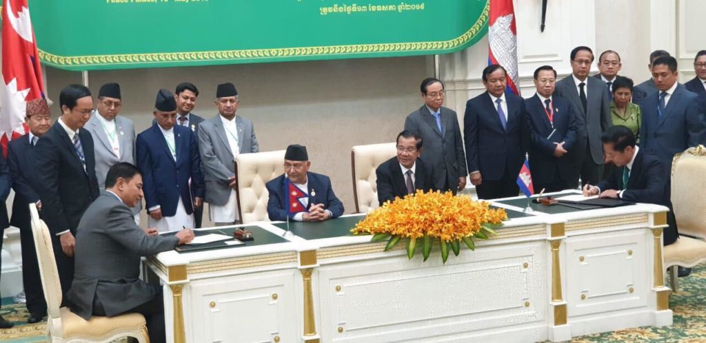 Nepal and Cambodia Joint Statement