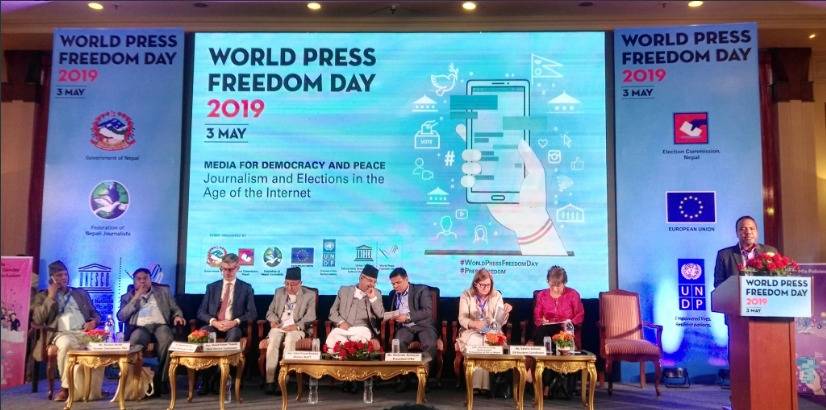Nepal marks the #WorldPressFreedomDay 2019