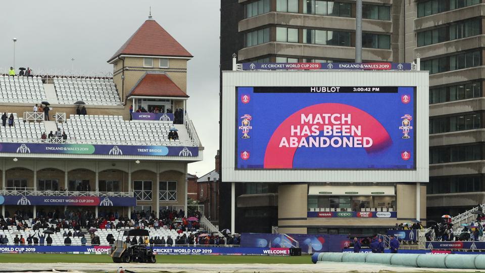 Cricket World Cup 2019 - Match Abandoned