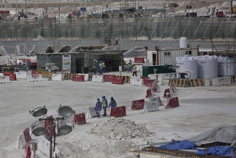 Football Stadium Construction in Qatar