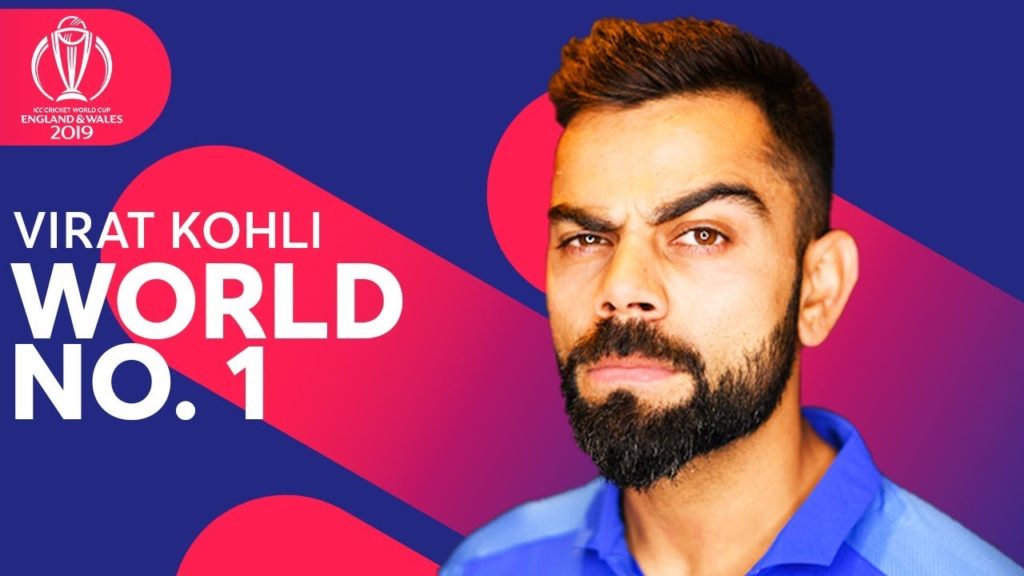 Virat Kohli - World No. 1 ICC Ranking