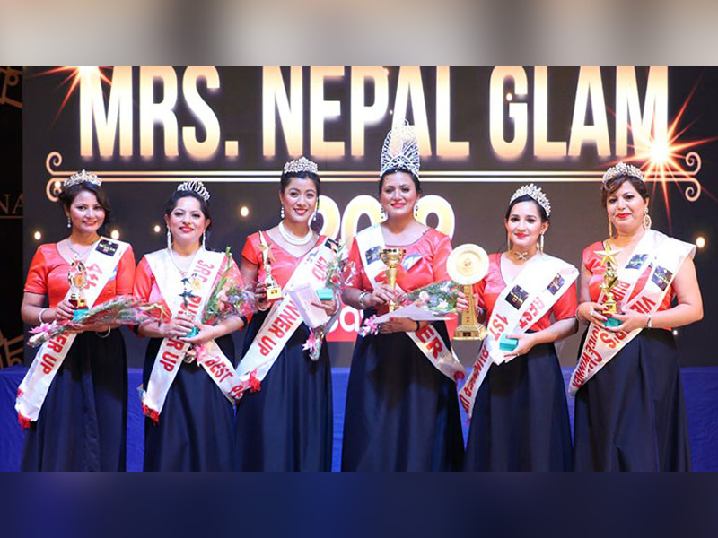 Mrs. Nepal Glam 2019: Minu Pradhan Shrestha Bags Title