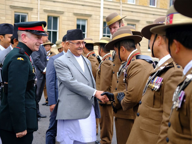 PM Oli Initiates Talks for Revision of British Gurkhas Recruitment, Remuneration