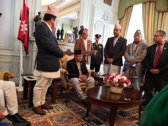 Nepal PM Olis Europe Tour