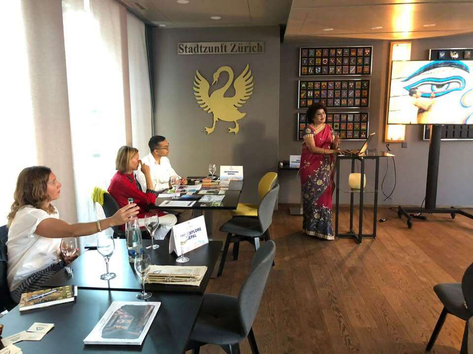 Visit Nepal 2020 Campaign in Zurich-Paris-Brussels 2019