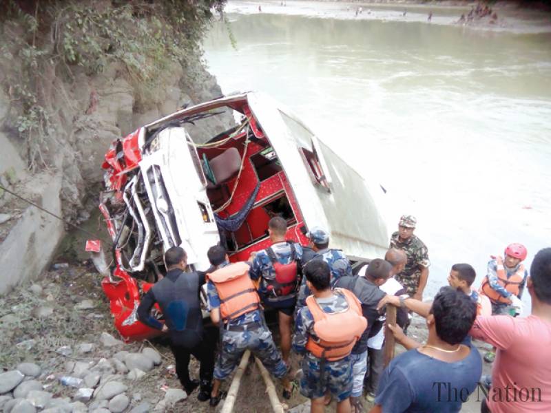 32 Nepalis Survive Fatal Bus Accident in Uttar Pradesh