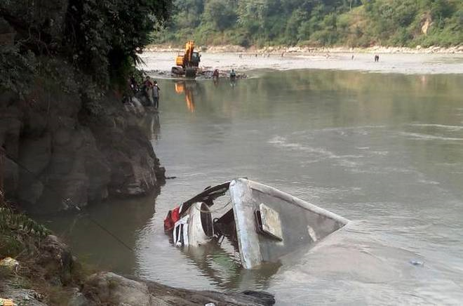 Nepalis Bus Accident