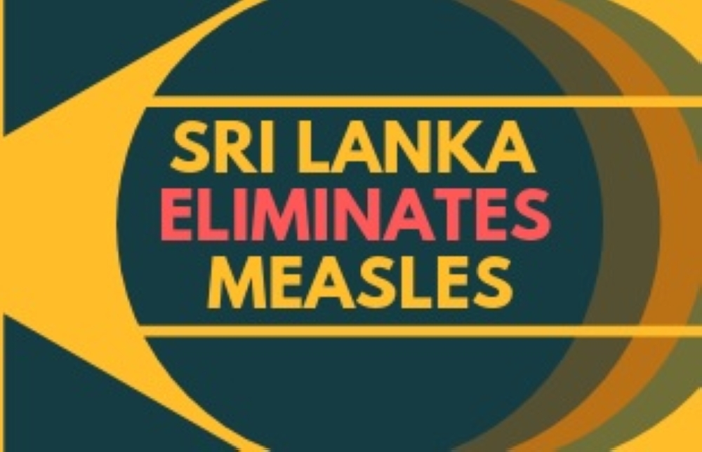 Sri Lanka Eliminates Measles