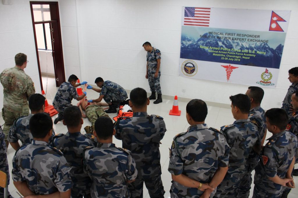 US-Nepal Army Medical Knowledge Exchange Program