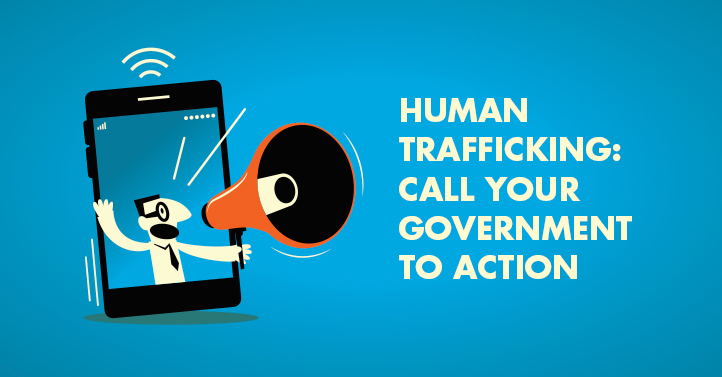 World Day Against Human Trafficking - Call Your Government to Action