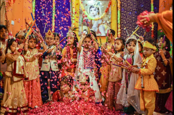 Celebrating Krishna Ashtami
