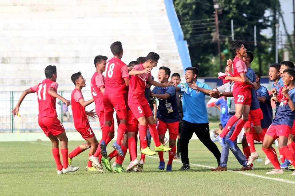 Congratulations Team Nepal - SAFF U15 Men's Championship 2019