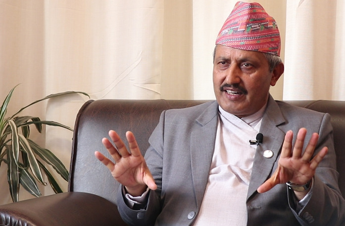 Nepal Minister Girirajmani Pokharel