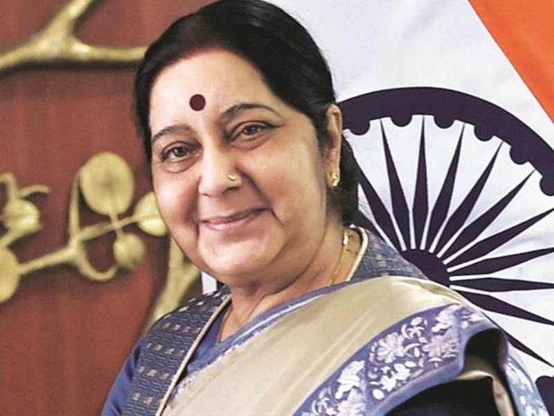 Nepal PM Oli Condoles Death of Former Indian External Affairs Minister Sushma Swaraj