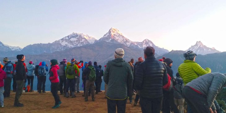 Tourists Visiting Rasuwa Nepal