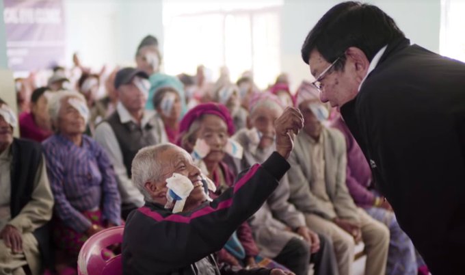 Nepal’s Senior Ophthalmologist Dr. Sanduk Ruit