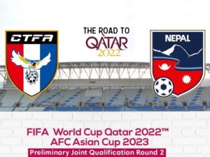 FIFA World Cup Qualifiers 2022 – Nepal Beats Chinese Taipei 2-0