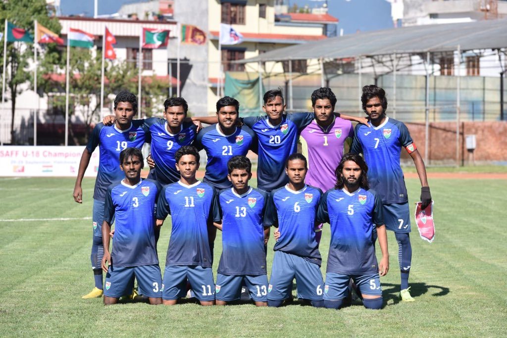 Maldives Under 18 Men's SAFF Championship Team