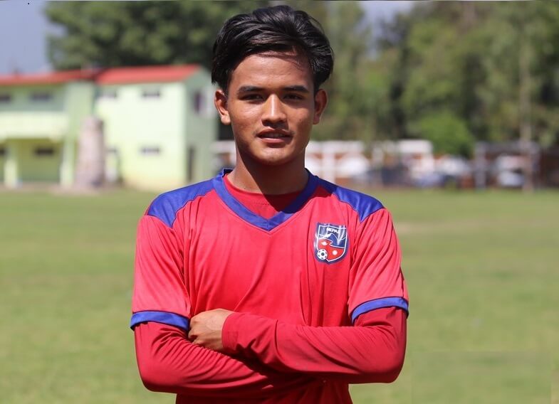 Nepal U18 Skipper Jaya Gurung