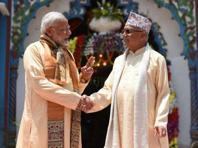 Nepal PM Oli Extends Warm Birthday Greetings to Indian PM Narendra Modi