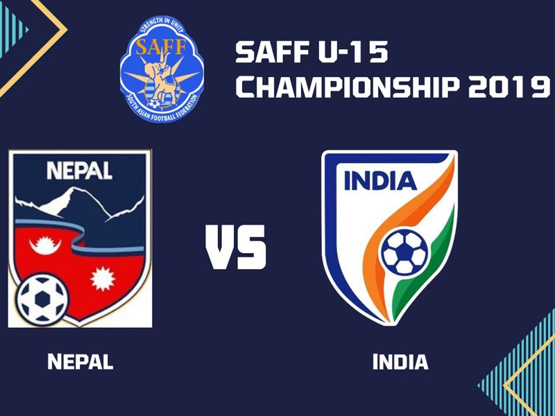 India Defeats Nepal 7-0 in SAFF U-15 Men’s Championship 2019 Finale