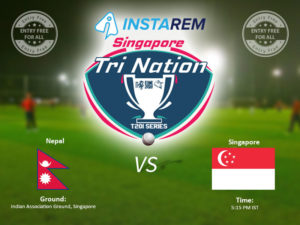 Tri-Nation T20I Series 2019 – Match 5, Nepal Vs Singapore!