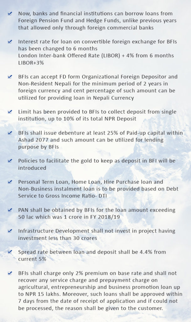 Nepal Monetary Policy 2076/77: Ways to Achieve Targets - Credit Management
