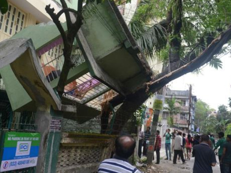 42 Children Injured After School Balcony Collapses in Kathmandu’s Tarakeshwar