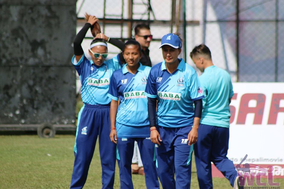 Biratnagar Titans in Women Champions League T20 Tournament 2019