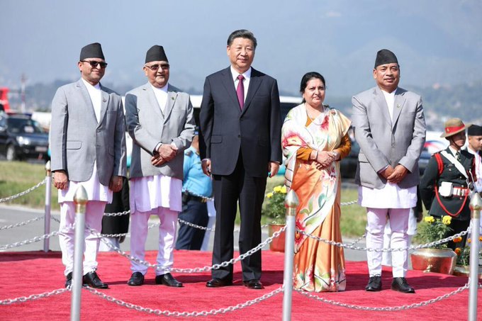 Chinese President Xi Jinping Nepal