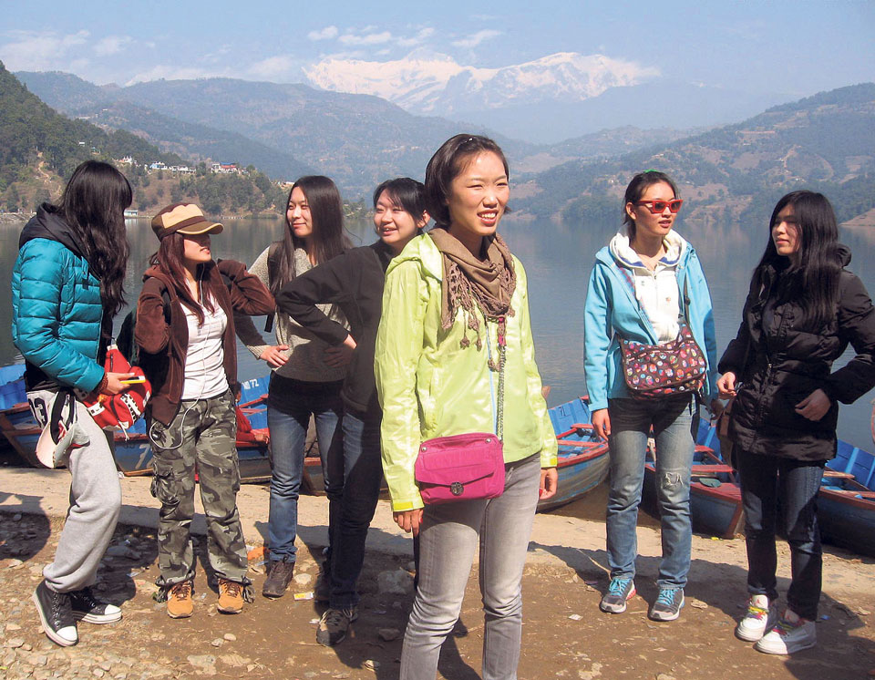 Chinese Tourists in Nepal