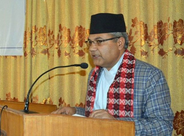 Nepal IT Minister Gokul Prasad Baskota