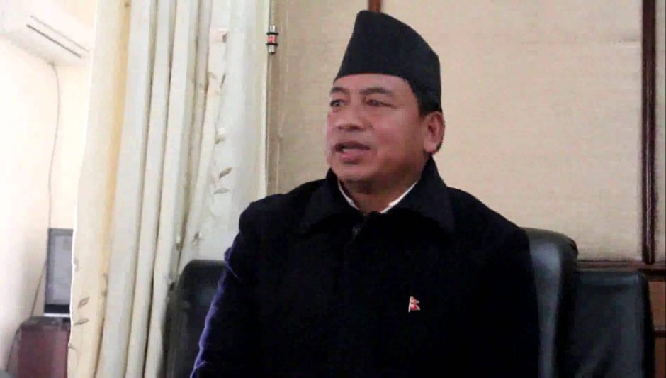Nepal Vice President Nanda Bahadur Pun