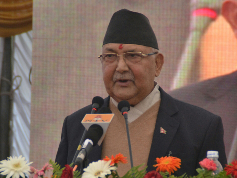 PM Oli Dashain 2019 Greetings: A Call for Support to Building a Prosperous Nation