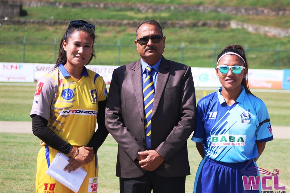 WCL Twenty20 Cricket Eliminator Biratnagar Titans Women Vs Kat Queens Kathmandu