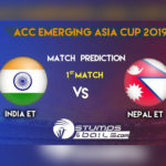 2019 ACC Emerging Teams Asia Cup: Nepal Vs India