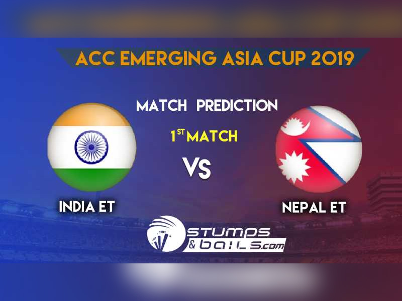 2019 ACC Emerging Teams Asia Cup: India beat Nepal by 7 Wickets