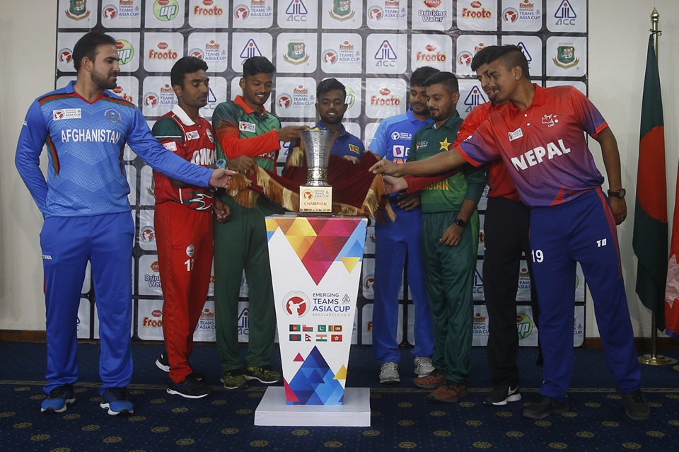 2019 Asian Cricket Council Teams Captains