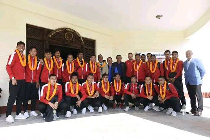 Nepal Football Team Vs Kuwait