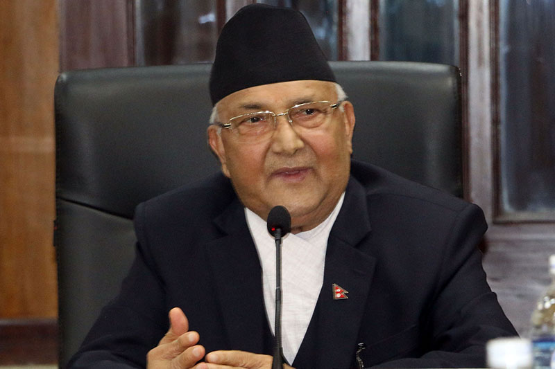 Nepal PM KP Sharma Oli about Kalapani