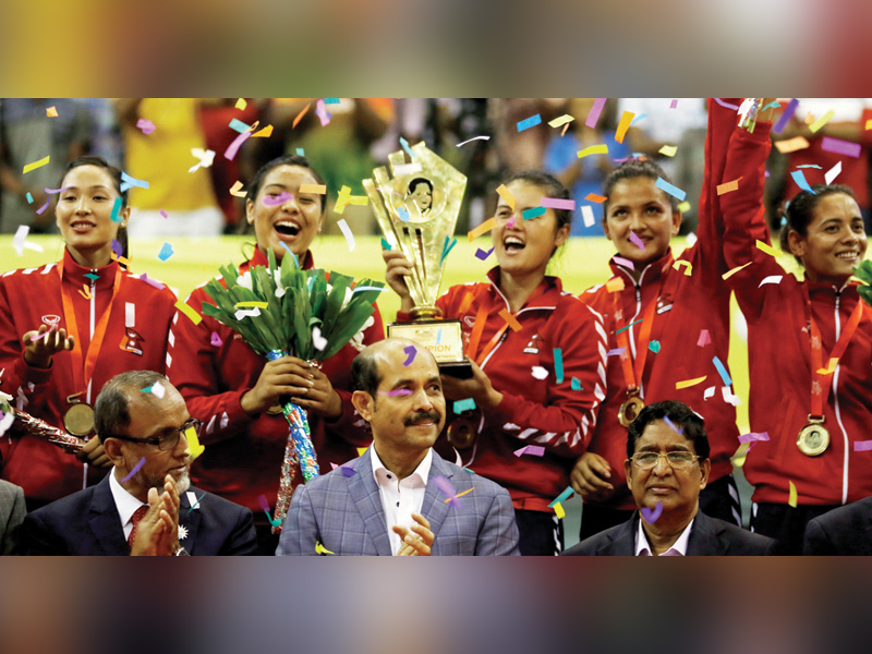 Nepal Wins Gold At Women’s Volleyball Championship